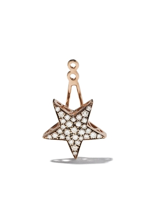 Selim Mouzannar 18kt rose gold diamond Star ear jacket - Pink