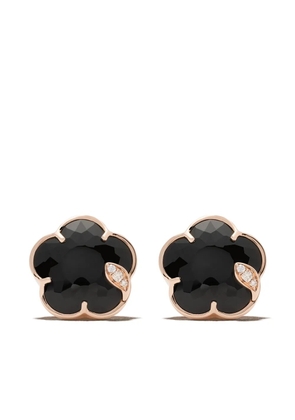 Pasquale Bruni 18kt rose gold Petit Joli onyx and diamond studs - Pink