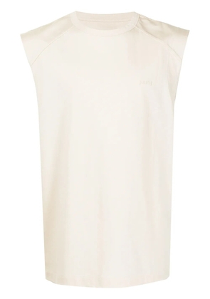 Juun.J graphic-print vest - Neutrals