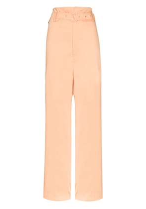 Low Classic belted paperbag trousers - Orange