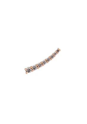 ALINKA small DASHA diamond slider left earring - Pink