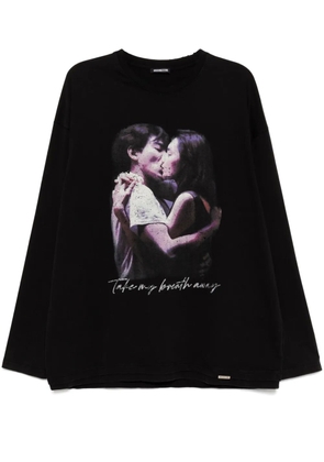 Ground Zero graphic-print T-shirt - Black