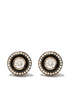 Selim Mouzannar 18kt rose gold diamond Mina earrings - Pink