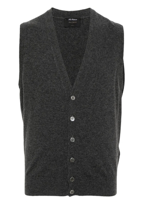 Dell'oglio V-neck cashmere vest - Grey