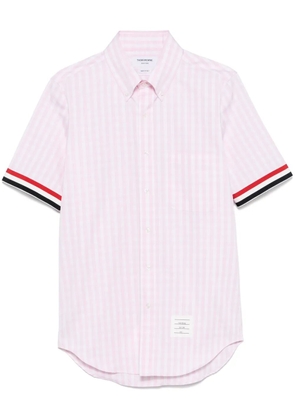 Thom Browne gingham-check shirt - Pink