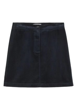 Marc O'Polo corduroy mini skirt - Blue