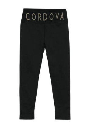 Cordova logo-detail baselayer pants - Black