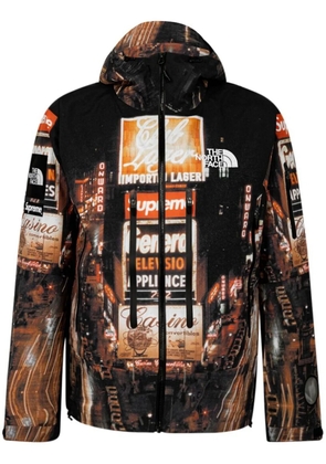 Supreme x The North Facetaped seam shell jacket - Brown