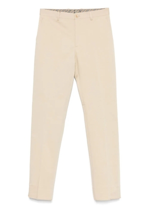 ETRO gabardine trousers - Neutrals