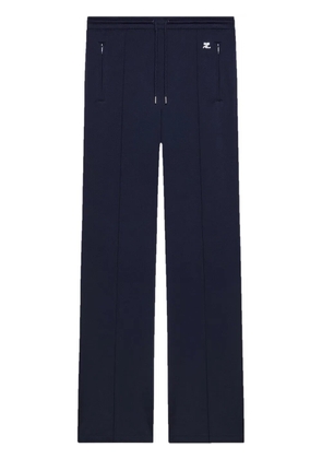 Courrèges Interlock track pants - Blue