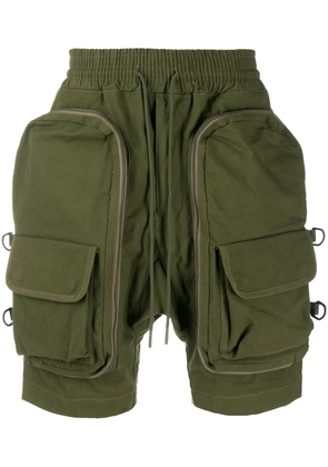 Readymade drawstring cargo shorts - Green