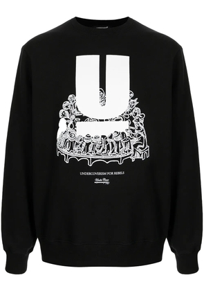 Undercover Undercoverism for Rebels sweatshirt - Black