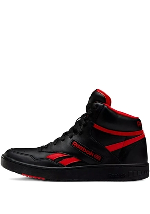 Reebok leather high-top sneakers - Black