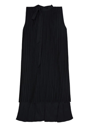 MM6 Maison Margiela layered sleeveless dress - Black