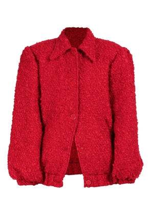 Rowen Rose button-fastening jacket - Red