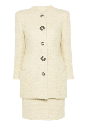 Versace Pre-Owned 1980s wool suit - White