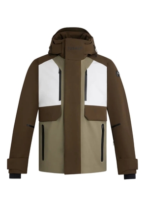 Fusalp three-tone panelled ski jacket - Brown