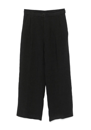 Forme D'expression pleated trousers - Black
