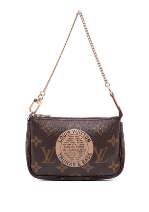 Louis Vuitton Pre-Owned 2007 Monogram Trunks and Bags Mini Pochette Accessoires handbag - Brown