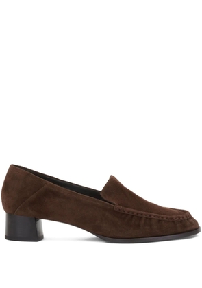 3.1 Phillip Lim 35mm suede loafers - Brown