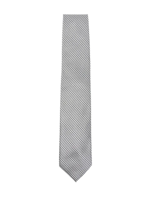 TOM FORD patterned tie - Grey