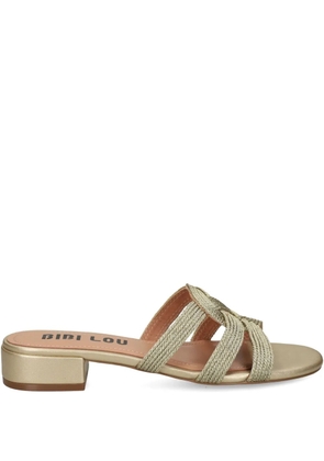 Bibi Lou leather sandals - Gold