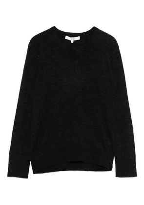 Tibi v-neck long-sleeve sweater - Grey