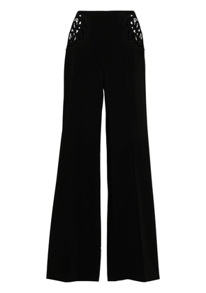 Stella McCartney broderie-anglaise tailored trousers - Black