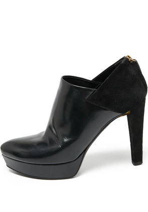 Gucci Pre-Owned 110mm platform ankle boots - Black