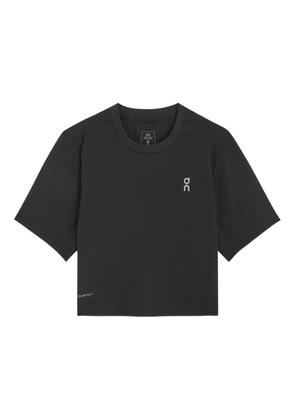 On Running short-sleeve cropped T-shirt - Black