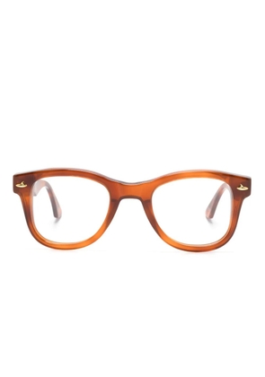 Sestini Eyewear tortoiseshell round-frame glasses - Brown