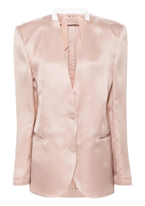 Nº21 single-breasted silk blazer - Pink