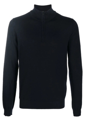 HUGO roll-neck virgin wool jumper - Blue