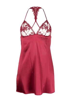Fleur Of England Gisele silk babydoll - Red