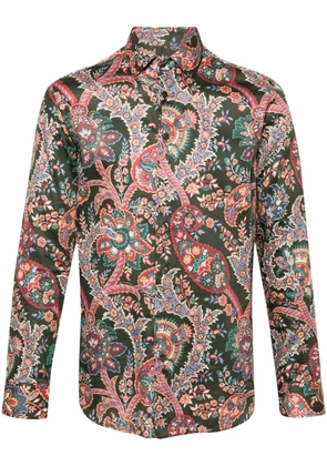 ETRO paisley-print shirt - Green