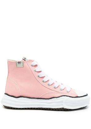 Maison MIHARA YASUHIRO Peterson cotton-canvas sneakers - Pink