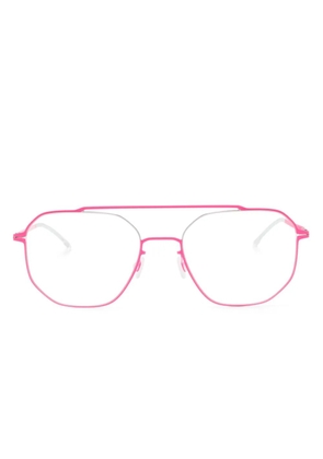 Mykita Arvo pilot-frame glasses - Pink