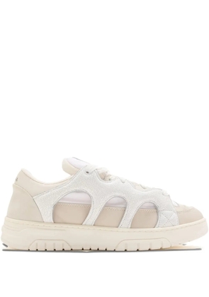 Paura cut-out sneakers - White