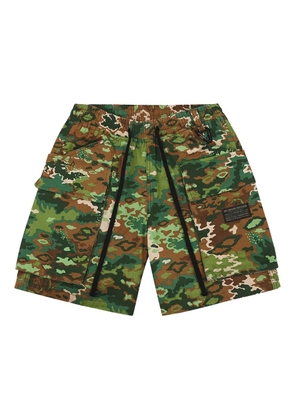 Billionaire Boys Club camouflage cargo shorts - Green