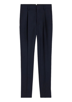 AMI Paris high-waisted tailored trousers - Blue