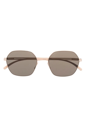 Mykita oversized-frame tinted sunglasses - Neutrals