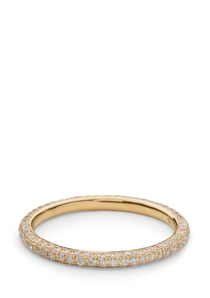 We by WHITEbIRD 18kt recycled yellow gold Giulia diamond ring