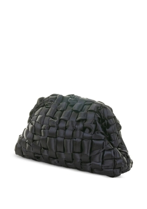 Maria La Rosa woven clutch bag - Black