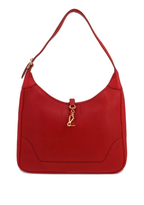 Hermès Pre-Owned 1997 Trim Fjord leather shoulder bag - Red