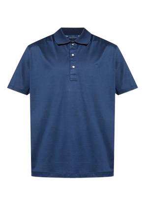 Paul & Shark logo-embroidered polo shirt - Blue