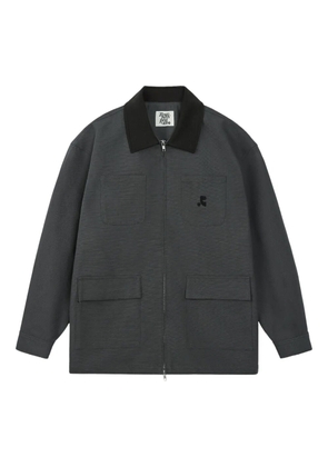 Rest&Recreation cotton zip-front work jacket - Grey