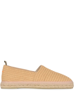 Castañer raffia espadrilles - Neutrals