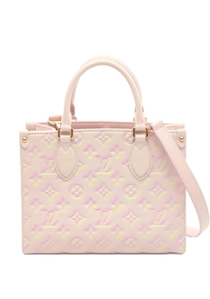 Louis Vuitton Pre-Owned 2010s OnTheGo PM Monogram Empreinte tote bag - Pink