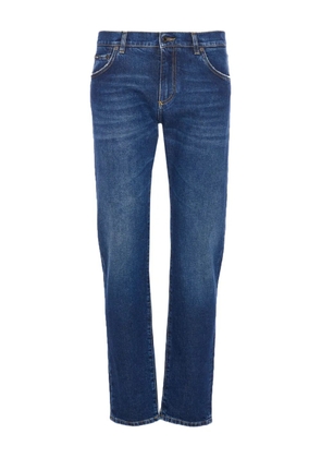 Dolce & Gabbana five-pocket slim-fit jeans - Blue