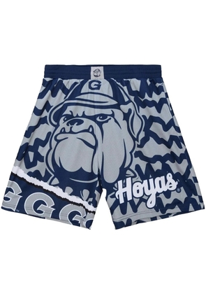 Mitchell & Ness 'NBA Georgetown Hoyas' Jumbotron 2.0 shorts - Blue